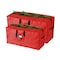 Hastings Home Set of 2 Christmas Tree Storage Bags for 7.5-16 Ft Artificial Trees, Protect Holiday Decorations(Red) 107846LIT - alternate 1